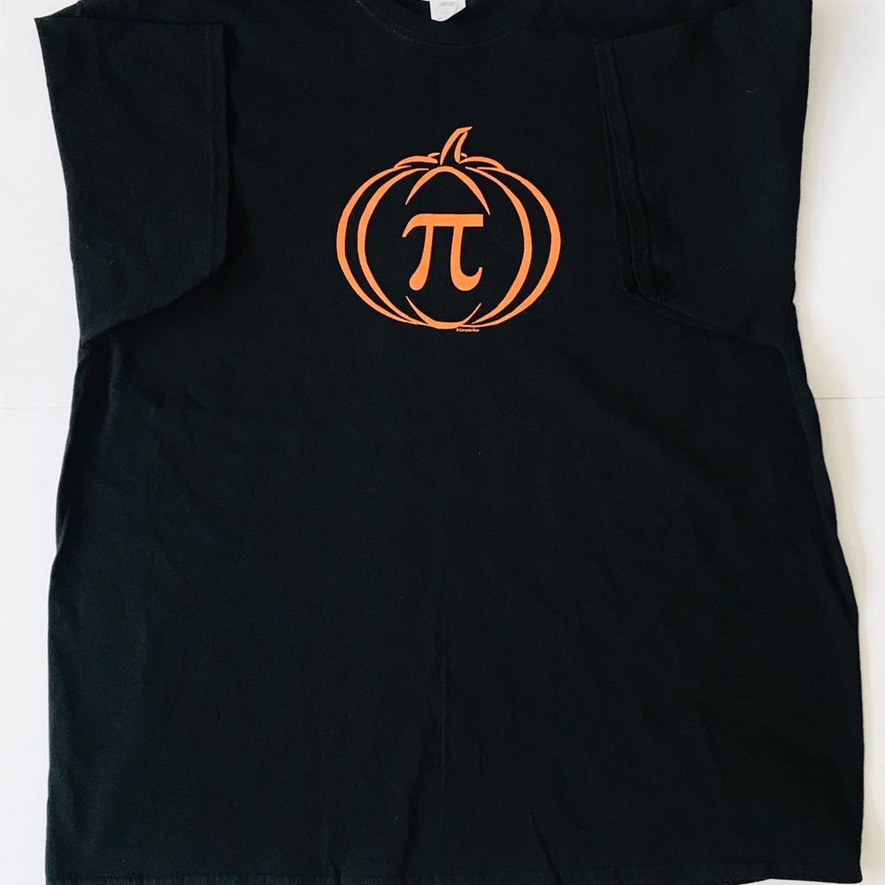 Pumpkin Pi Computer Gear & More T-Shirt Sz 2XL
